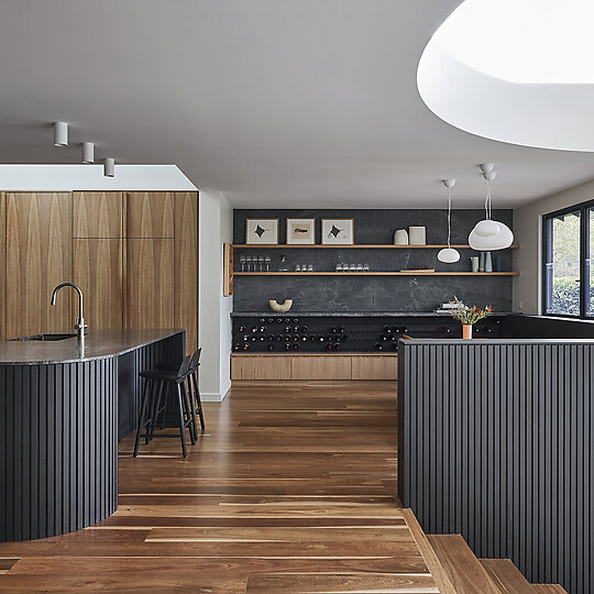 Interior photograph of Turramurra House by Pablo Veiga