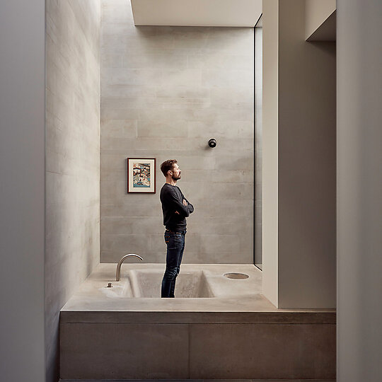 Interior photograph of Erskine St Residence by Martina Gemmola