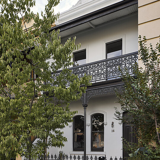 Interior photograph of North Melbourne Terrace by Tess Kelly