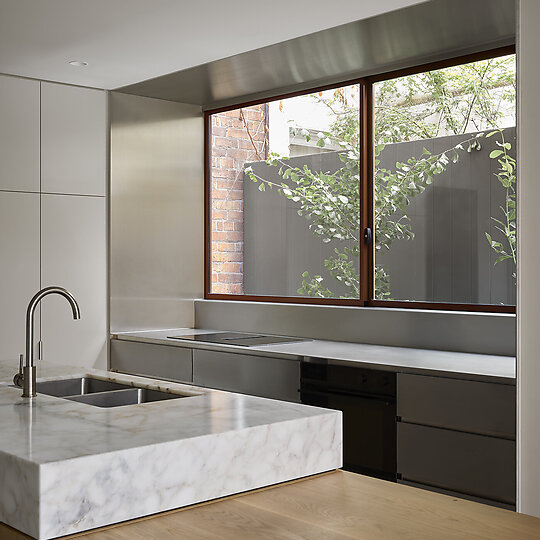 Interior photograph of North Melbourne Terrace by Tess Kelly