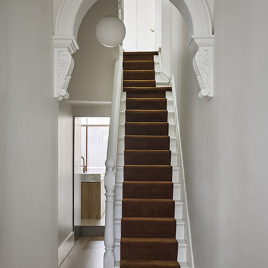Interior photograph of North Melbourne Terrace by Tess Kelly