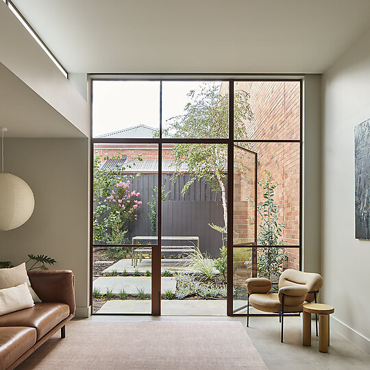 Interior photograph of North Melbourne Terrace by Tess Kelly