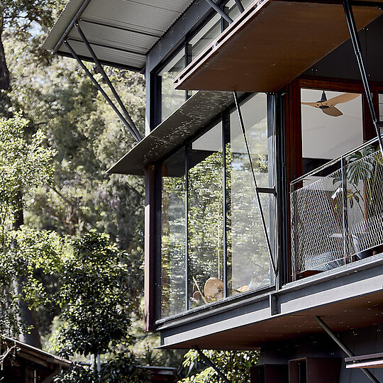 Interior photograph of Morning Bay House by Zella Casey Brown