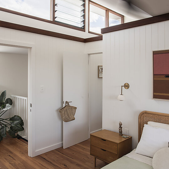 Interior photograph of Re-wild House by Justin Aaron Studio
