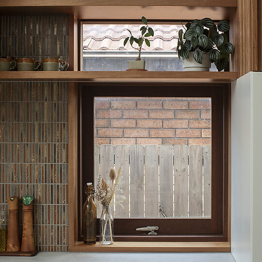 Interior photograph of Re-wild House by Justin Aaron Studio