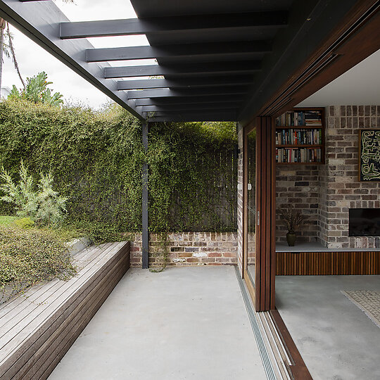 Interior photograph of Re-wild House by Justin Aaron Studio