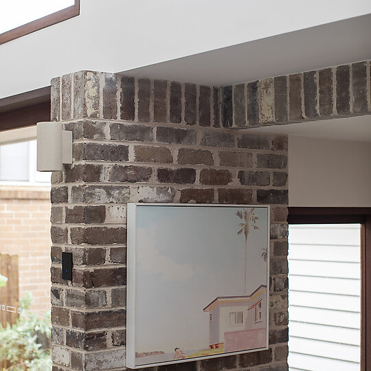 Interior photograph of Re-wild House by Justin Aaron Studio