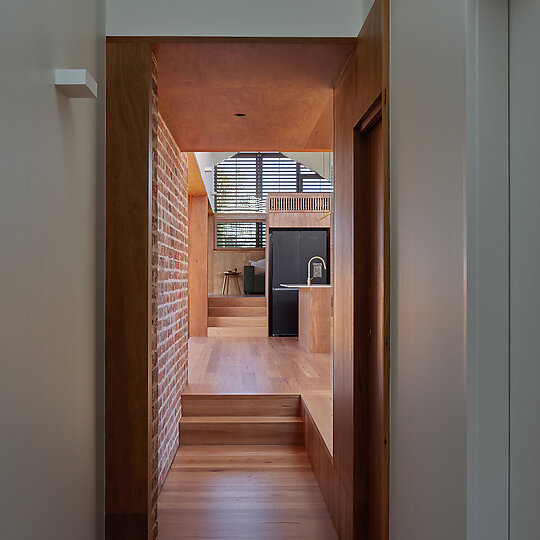 Interior photograph of Maryville Heirloom House by Christopher Frederick Jones