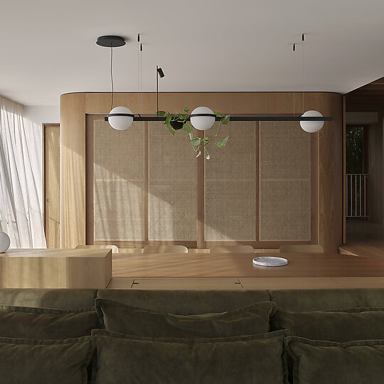 Interior photograph of Toowong Towers by Toby Scott