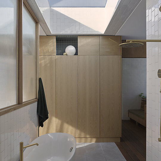 Interior photograph of Toowong Towers by Toby Scott