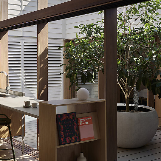 Interior photograph of Toowong Towers by Toby Scott