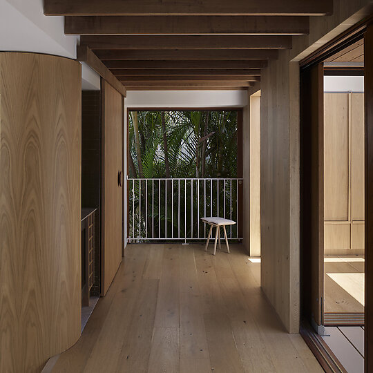 Interior photograph of Toowong Towers by Toby Scott