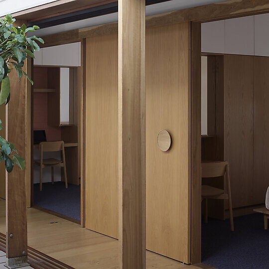 Interior photograph of Toowong Towers by Toby Scott