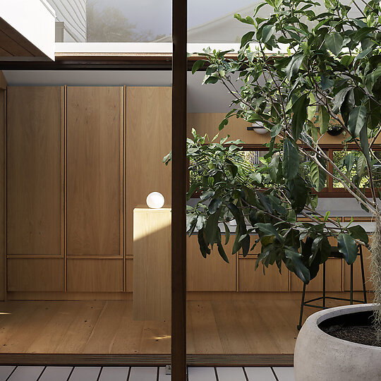 Interior photograph of Toowong Towers by Toby Scott
