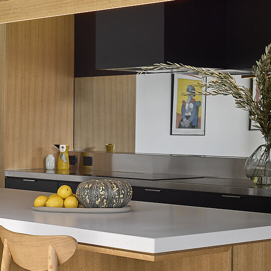 Interior photograph of Huon Creek House by Jeremy Weihrauch