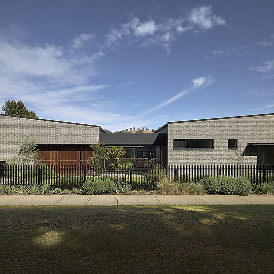 Interior photograph of Huon Creek House by Jeremy Weihrauch
