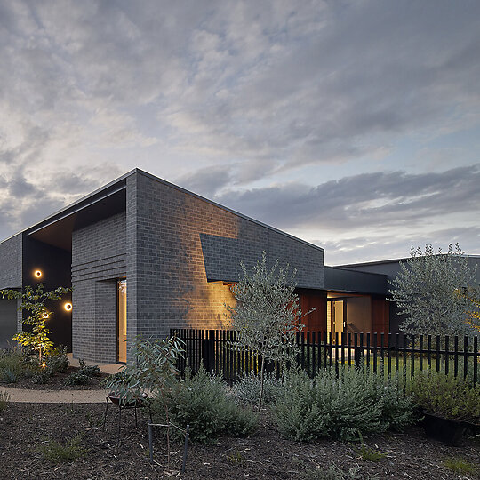 Interior photograph of Huon Creek House by Jeremy Weihrauch