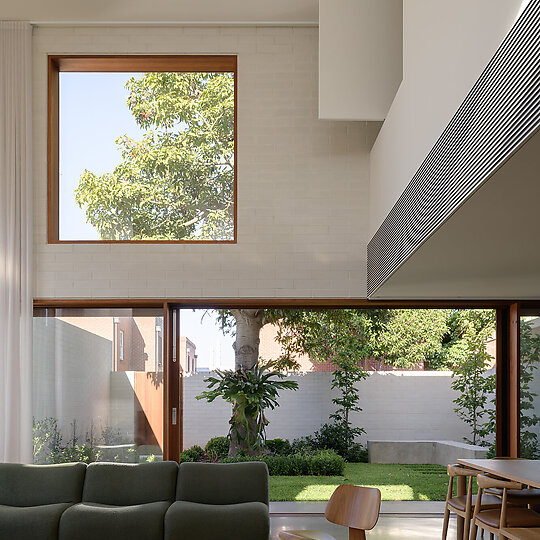 Interior photograph of Flame Tree House by Thurston Empson