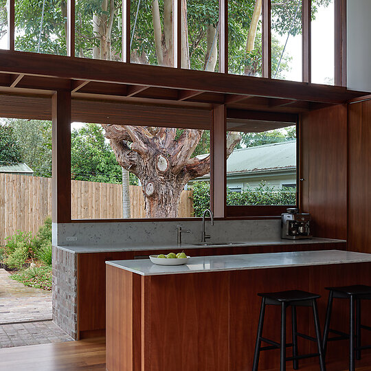 Interior photograph of Merewether Gully House by Christopher Frederick Jones