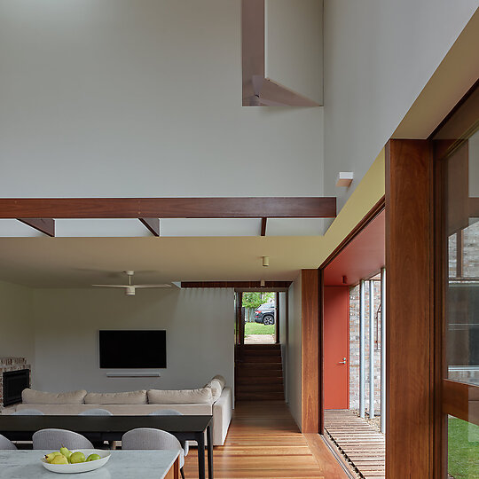 Interior photograph of Merewether Gully House by Christopher Frederick Jones