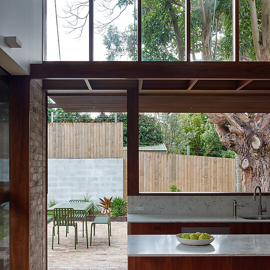 Interior photograph of Merewether Gully House by Christopher Frederick Jones