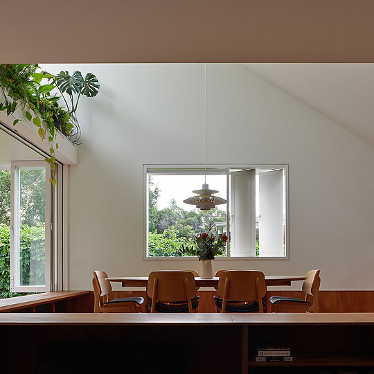 Interior photograph of Quadrant House by Christopher Frederick Jones