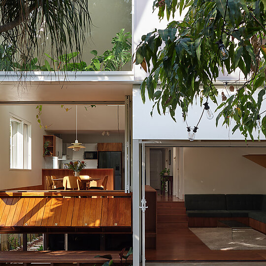 Interior photograph of Quadrant House by Christopher Frederick Jones