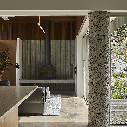 Interior photograph of Shady Creek by Dave Kulesza