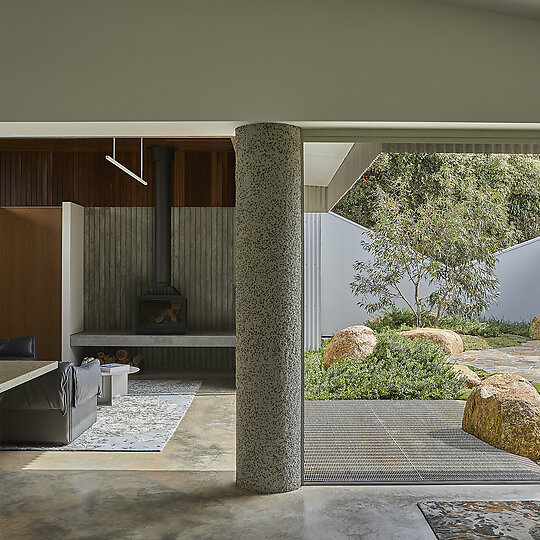 Interior photograph of Shady Creek by Dave Kulesza