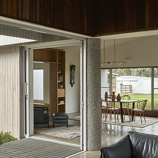 Interior photograph of Shady Creek by Dave Kulesza
