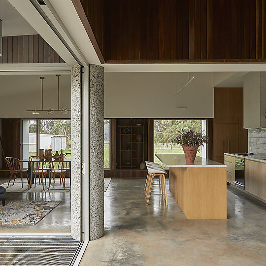 Interior photograph of Shady Creek by Dave Kulesza