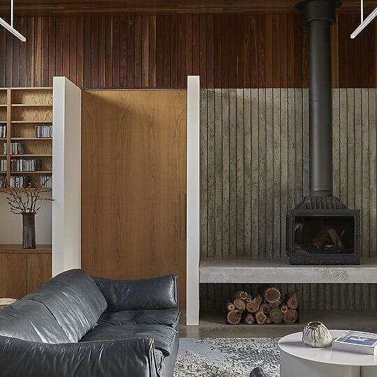 Interior photograph of Shady Creek by Dave Kulesza