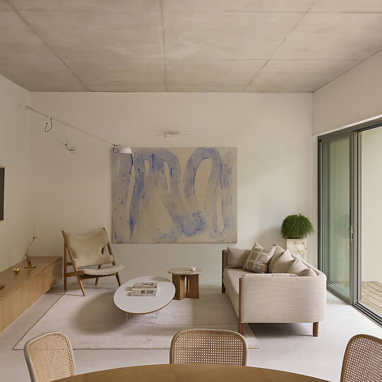 Interior photograph of Couldrey House by Cieran Murphy