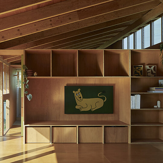 Interior photograph of Princes Studio by Alex McIntyre