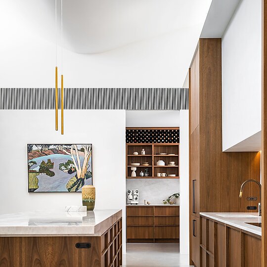 Interior photograph of Mr. Robin and Mrs. Rose by Justin Alexander