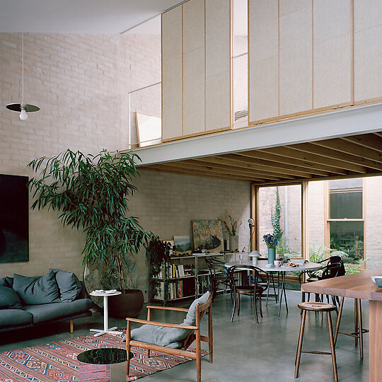 Interior photograph of Carlton Cottage by Rory Gardiner