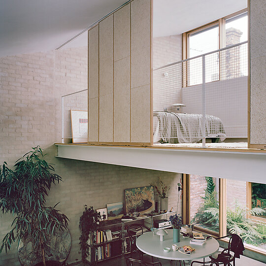 Interior photograph of Carlton Cottage by Rory Gardiner
