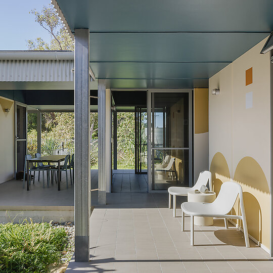 Interior photograph of Greybox by Katherine Lu