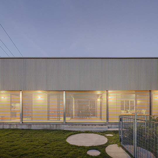 Interior photograph of Greybox by Katherine Lu