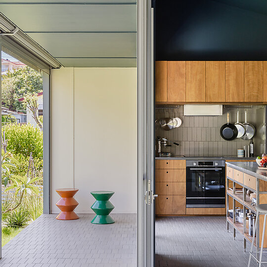 Interior photograph of Greybox by Katherine Lu