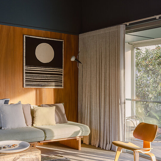 Interior photograph of Greybox by Katherine Lu