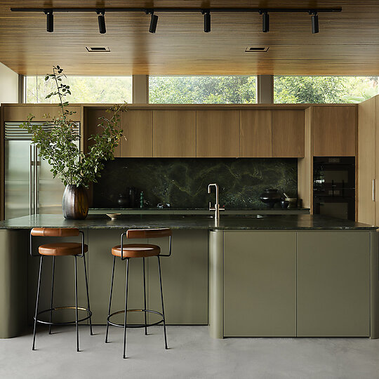 Interior photograph of Balmain East House by Anson Smart