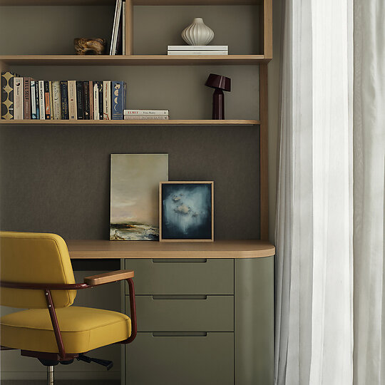 Interior photograph of Balmain East House by Anson Smart