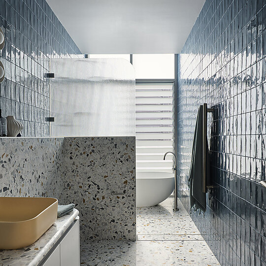 Interior photograph of Balmain East House by Anson Smart