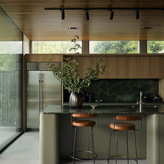 Interior photograph of Balmain East House by Anson Smart